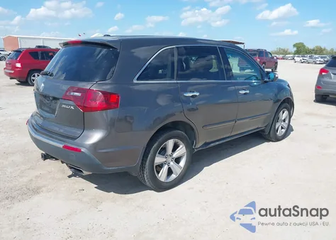 2010 Acura Mdx Technology Package z USA, uszkodzony, nr VIN 2HNYD2H44AH501720